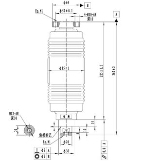 TD-12/1250-(25、31.5)AD2 VS1斷路器滅弧室